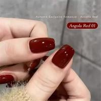 ราคา VARIVIDA เจลทาเล็บ Jillradia ชุดสีแดงแองโกลายใหม่ สีทึบ ไวน์ เชอร์รี่ แดง กาวส่องไฟ เหมาะสำหรับฤดูใบไม้ร่วงและฤดูหนาว เพ้นท์เล็บ ทำเล็บ ร้านทำเล็บ (24683568954)