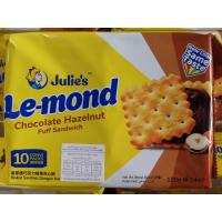 ราคา จูลี่ส์ Julies ขนมปังกรอบสอดไส้ครีมเนยถั่ว รสชีส รสเลมอน รสช็อกโกแลต เฮเซลนัท จูลี่ (17461225001)