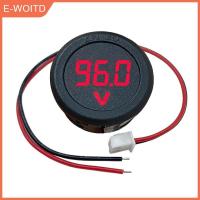 ราคา YINGRAN3 LED Digital Display แบบวงกลม2สาย voltmeter DC 5 100V DC Digital voltmeter (24780476393)