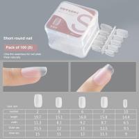 ราคา VARIVIDA 100ชิ้นเล็บpvcใสงานกล่องแบรนด์ เล็บปลอม เล็บpvc สีใส สีขาว สีขาวขุ่นแบบเต็มเล็บ เล็บปลอม เล็บปลอม แบบบางพิเศษ ไร้รอยต่อ ป้องกันรอยขีดข่วน จํานวน 100 ชิ้น (24885210279)