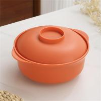 ราคา HomeHive Heat resistant Soup Bowl Multifunctional Kitchenware Multifunction Noodle Bowl Microwave Oven Containers Convenient Plastic Bowl (24607077481)