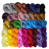 ราคา 888dot ด้าย ซีกวง ย้อมสีสำเร็จ เบอร์ 20 2 ใช้ทอผ้า ปักผ้า เดินเส้น ทำพู่ (22641044917)