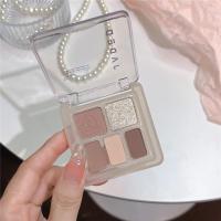 ราคา Buy 1 Get 1 Five color Eye Shadow Plate Natural Cement Smoked Delicate Eye Shadow Warm Tone Eye Shadow Disk Affordable Portable Pearlescent Matte Korean Plain Cement Eye Shadow (24695012017)