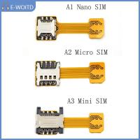 ราคา MIZ Hybrid dual Micro NANO SIM Card Adapter Converter ขยายช่อง SD Android (24379868754)