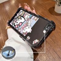 ราคา เคสกันกระแทกแบบนิ่มสำหรับ IPhone 6 Plus IPhone 6S Plus เคสศัพท์ลายการ์ตูนแมวน่ารักเคสใสเคสป้องกัน (23826806061)