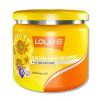 ราคา โลแลน เนทูร่า แฮร์ ทรีทเม้นท์ สีเหลือง สำหรับผมทำสี 100 250 500 กรัม Lolane Natura Hair Treatment 100 250 500g (24704081859)
