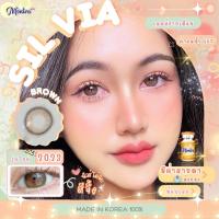 ราคา คอนแทคเลนส์ Silvia Brown Gray Montra ขนาดกลาง (21033601919)
