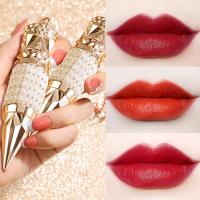 ราคา ลิปสติก 1แท่ง 3 สี ลิปสติกสีส้มอิฐ แดงตุ่น แดงกำมะหยี่ ปากไม่แห้ง ติดทนกันน้ำไม่ติดแก้ว 3in1ลิปสติกเนื้อแมต ลิปเพชร 3 สีเนื้อแมทบางเบา ลิปสติกสีสวยมาก Lip Cod (24565500465)