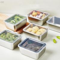 ราคา กล่องใส่อาหารสแตนเลส พร้อมฝาปิดสนิท กล่องอาหารส ตนเลส กล่องเก็บอาหาร กล่องสแตนเลส พร้อมฝาที่มองเห็นได้ (24322767479)
