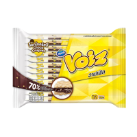 ราคา Voiz Zomo วอยซ์ แครกเกอร์ เวเฟอร์ วาฟเฟิล ซูโม่มินิ ขนม 19 28 กรัม x 12 ชิ้น (24878646902)