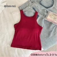ราคา oobest จัดส่ง 2 3 วัน ซื้อ 1 ใช้ 1 เสื้อสายเดี่ยวSummer เสื้อท่อนบนผ้านุ่ม Camisoles พร้อมฟองน้ำในตัวแขนกุดเสื้อนอกเสื้อเอวลอยซื้อใหม่เสื้อแฟชั่นผู้หญิง (24779535405)