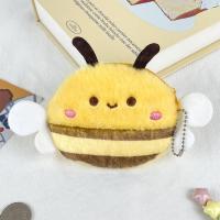 ราคา UPECB5 จี้ตุ๊กตาสัตว์ กระเป๋าใส่เหรียญกำมะหยี่ ที่เก็บของสำนักงาน ผึ้งน่ารักๆ กระเป๋าเงินลายผึ้ง การ์ตูนลายการ์ตูน มินิแบบพกพา กระเป๋าเงินเงินสด (24935216452)