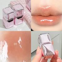 ราคา Art Value Translucent Glazed Lip Gloss Solid Lip Gloss Moisturizing Mirror Glass Lips Long lasting Non stick Lipstick (24739170103)