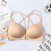 ราคา Ponybra บรา ตะขอหน้า สายไขว้ ฟองน้ำรูปมือ ฟรีไซส์ 32 36 เสื้อชั้นใน ผู้หญิง เซ็กซี่ สี ดำ เนื้อ เสื้อใน ถูก ไร้โครง ไร้ขอบ (24721441248)