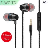 ราคา E WOITD หูฟังอินเอียร์แบบมีสายขนาด3 5มม หูฟังอินเอียร์หูฟังสเตอริโอสำหรับเล่นกีฬาหูฟังหูฟังตัดเสียงรบกวนหูฟังพร้อมไมโครโฟนอเนกประสงค์ (24686280133)