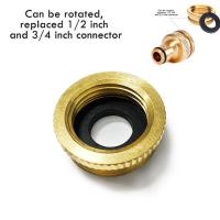 ราคา ข้อต่อก๊อกน้ำ ข้อต่อทองเหลือง สำหรับต่อปลายก๊อกน้ำ ข้อต่อสวมเร็วทองเหลือง ขนาด 1 2 4หุน 3 4 6หุน (23236835216)