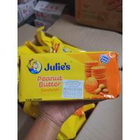 ราคา จูลี่ส์ Julies ขนมปังกรอบสอดไส้ครีมเนยถั่ว รสชีส รสเลมอน รสช็อกโกแลต เฮเซลนัท จูลี่ (17461077000)