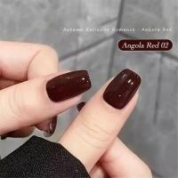 ราคา VARIVIDA เจลทาเล็บ Jillradia ชุดสีแดงแองโกลายใหม่ สีทึบ ไวน์ เชอร์รี่ แดง กาวส่องไฟ เหมาะสำหรับฤดูใบไม้ร่วงและฤดูหนาว เพ้นท์เล็บ ทำเล็บ ร้านทำเล็บ (24683568955)