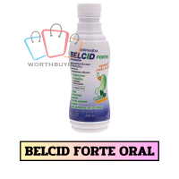 ราคา BELCID FORTE ORAL SUSPENSION และ BELCID SUSPENSION 240ML ลดกรดและเคลือบแผลในกระเพาะอาหาร มี 2 แบบ PT99 (24867588582)