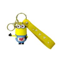 ราคา ร้านอยู่กทม พวงกุญแจจี้ตุ๊กตาการ์ตูนมินเนี่ยน minions ลายการ์ตูนน่ารัก8CM ของเล่นของขวญ ห้อยกระเป๋า ตกแต่ง (24698146705)