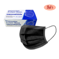 ราคา 20warehouse หน้ากากอนามัย 3 ชั้น แมสกันฝุ่น ผ้าปิดจมูก ปิดปาก หน้ากากอนามัยกันฝุ่น 50ชิ้น กล่อง (23695854292)