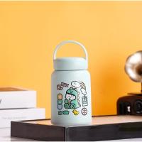 ราคา กระบอกน้ำลายน่ารัก แก้วใส่น้ำ ใส่น้ำดื่มร้อนเย็น ขนาด450ML (24608872599)