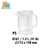 ราคา เหยือกตวงพลาสติก พร้อมฝาปิด ถ้วยตวงพลาสติกใส 1 2ลิตร (24591717965)