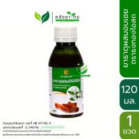 ราคา ยาธาตุอบเชย ตราธงทอง 1 ขวด 120 มล ยาสามัญประจำบ้าน (16617106006)