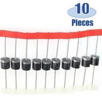 ราคา 10ตัว 10A10 Rectifiers Diode ไดโอด 10A 1000V ไดโอด 10A 1000V DO 27 ไฟฟ้า Axial Rectifier ไดโอดชุด Rectifier Diode เรียงกระแสไฟฟ้าสลับ ac เป็นไฟฟ้ากระแสตรง dc อะไหล่ อิเล็กทรอนิกส์ (24118851853)