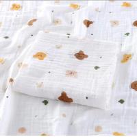 ราคา ผ้าอ้อมเด็กแรกเกิด 1ผืน ผ้าอ้อมสาลู เนื้อผ้านิ่ม ซับน้ำดี ขนาด 27x27 นิ้ว Baby Muslin Towel (22865461284)