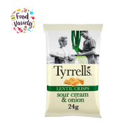 ราคา Tyrrells Lentil Sour Cream Onion Crisps 24g (23858077471)