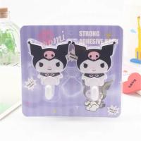 ราคา ღ ตะขอติดด้วยตนเอง Sanrio 2 ชิ้นสำหรับใช้ในบ้าน Kuromi การ์ตูนน่ารักสามมิติ ติดโต๊ะ ตะขอตกแต่งห้องครัว ห้องนั่งเล่น (24502341917)