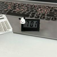 ราคา Cute Cartoon Mini Digital Alarm Clock Backlight Snooze Mute Clock Desktop Table Clocks LED Clock With Alarm Function For Home (22893693492)