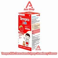 ราคา Tempra Kids Paracetamol Strawberry Syrup เทมปร้า คิดส์ พาราเซตามอล น้ำ 120mg 5ml 60ml 1 ขวด รสสตรอเบอร์รี่ FF 6312 บรรเทาปวด ลดไข้ ยาสามัญประจำบ้าน (24820175086)