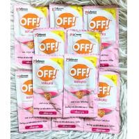 ราคา พร้อมส่ง โลชั่นกันยุง OFF 5 ซอง 29 บาท 10 ซอง 49 บาท กลิ่นซากุระ ขนาด 6 กรัม (23689956738)