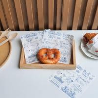 ราคา Goodboxpack แพ็คละ100ใบ กระดาษรองอาหาร รองขนม ห่อขนม ห่อแซนวิช รองพิซซ่า ขนาด15x15ซม (24826969247)