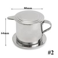 ราคา แก้วกรองกาแฟ สไตล์เวียดนาม 50 100 มล ทำจากโลหะสแตนเลส เครื่องกรองถ้วยหยดกาแฟ ที่กรอง อุปกรณ์ครัว (24541984295)