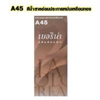 ราคา สีย้อมผม ยาย้อมผม Berina A1 A47 มีครบทุกสี เบอริน่า ของแท้ ย้อมผมขาว ย้อมผมดำ ครีมเปลี่ยนสีผม 60กรัม ยาย้อมผมอย่างดี SMP (21782977860)