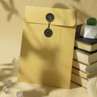 ราคา MILES พร้อมตะขอผูกเชือก ซองกระดาษคราฟท์ สไตล์ยุโรป A4 A5 กระเป๋าเก็บถาวรง่าย เครื่องเขียนสเตชันเนอรี เกรดสูงมาก ซองสีน้ำตาลวินเทจ โปสการ์ดกระดาษกระดาษ (24109965930)