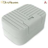 ราคา ChicHaven กล่องสบู่ซักผ้าแบบมีฝาปิดกันรั่วกล่องใส่จานสำหรับเดินทางมีชั้นระบายน้ำแบบพกพา (22981577125)