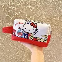 ราคา Bella Hello Kitty น่ารักกระเป๋าเครื่องสำอางการ์ตูนพกพา (24738838626)