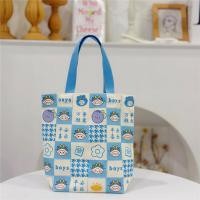 ราคา PIYU กระเป๋าผ้าใบมือถือขนาดเล็กสำหรับเป็นของขวัญโรงเรียนอนุบาลสไตล์น่ารักกระเป๋าผ้าใบผ้าใบลายการ์ตูน (23966523709)
