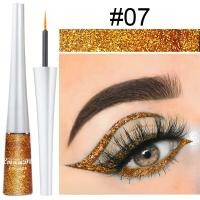 ราคา CerroQeern CMAADU 16 Colors Liquid Eyeliner Glitter Eyeliner With Sequin Flash Metallic Eyeliner Long Lasting Eyes Beauty Makeup Cosmetic (17237223011)