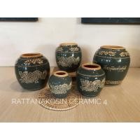 ราคา โอ่ง No 16 ลายมังกร ที่ระลึกราชบุรี (19552646959)