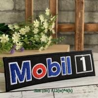 ราคา โมบิล1 Mobil1 ตัวรีดติดเสื้อ อาร์มรีด อาร์มปัก ตกแต่งเสื้อผ้า หมวก กระเป๋า แจ๊คเก็ตยีนส์ Racing Embroidered Iron on Patch (23682694601)