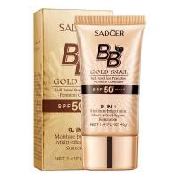 ราคา JIANGZHIB คอนซีลเลอร์บำรุงผิวหน้าSPF50 PA Gold บีบีครีมรองพื้นหอยทากครีมกันแดดบำรุงผิวหน้า40กรัม (24905344124)