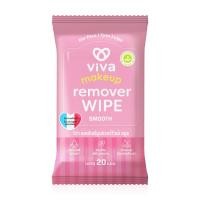 ราคา Viva Makeup Remover Wipe 20 Sheets ทิชชู่เปียกเช็ดเครื่องสำอาง (24416681465)