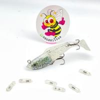 ราคา ปลายางซูโม่ มีคลื่นเสียง ปลายางตีเหยื่อปลอม ปลายาง SUMO 6 50 10 CM กรุณาสั่งขั้นต่ำ 2 ตัว (24875806351)