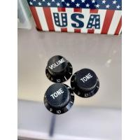 ราคา เซ็ตฝาครอบโวลุ่ม โทน กีตาร์แบบ 1 โวลุ่ม 2 โทน Set Knob Volume Tone 3 Pcs (24772806907)