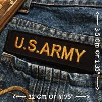 ราคา U S Army ตัวรีดติดเสื้อ อาร์มรีด อาร์มปัก ตกแต่งเสื้อผ้า หมวก กระเป๋า แจ๊คเก็ตยีนส์ Badge Embroidered Iron on Patch สำเนา (23677214902)